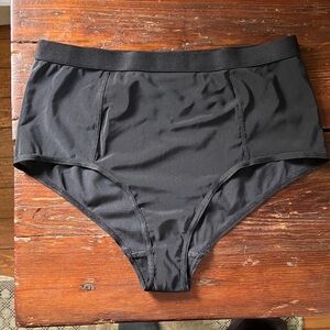 Like new negative underwear, black mesh. Size medium